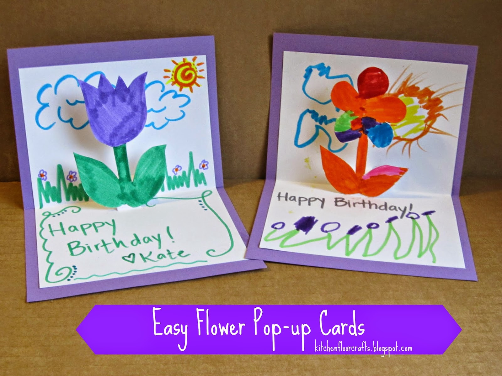 Create Birthday Card
 Homemade Birthday Cards for Kids to Create How Wee Learn