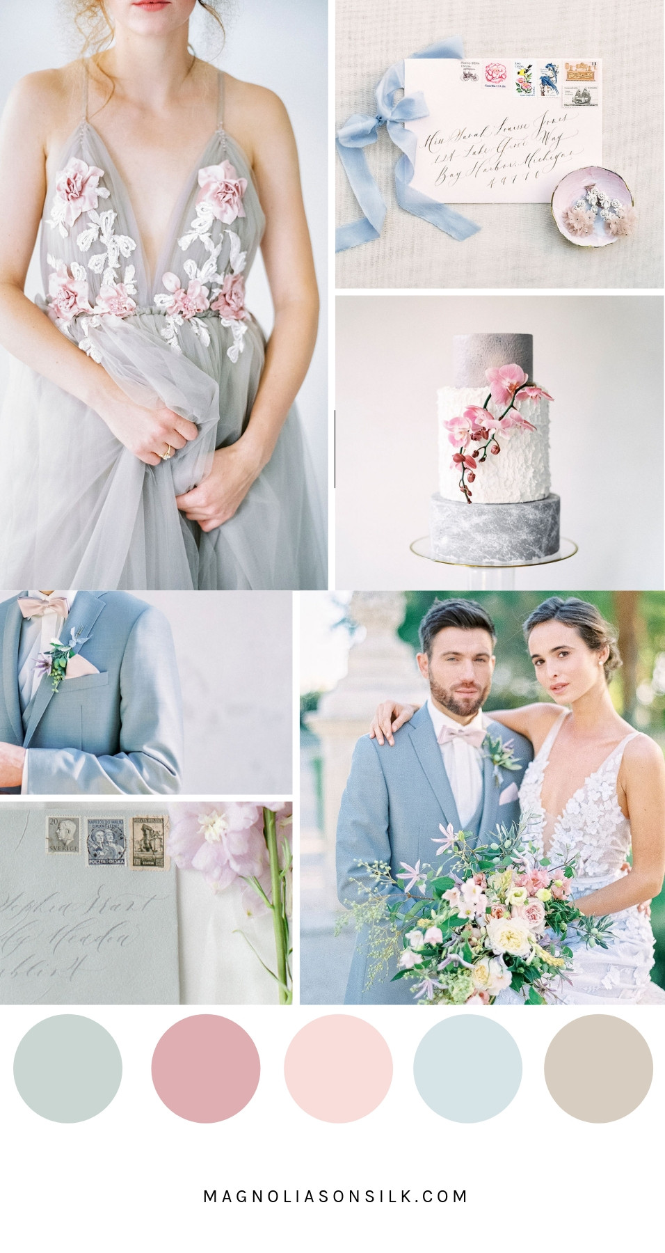 Create Wedding Color Palette
 Top 5 Spring Wedding Color Palettes