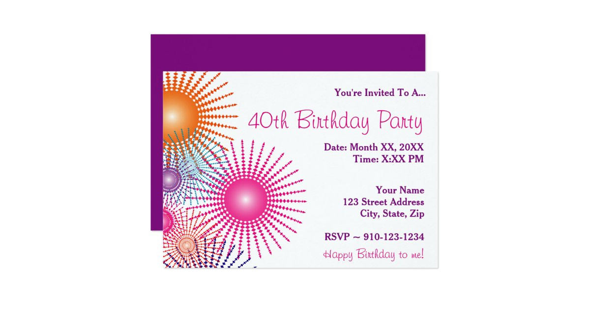 Create Your Own Birthday Invitation
 Create Your Own Birthday Party Invitation