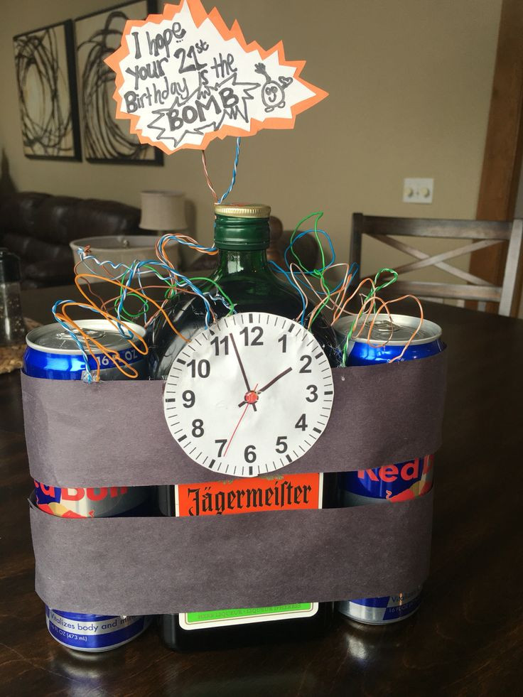 Creative 21St Birthday Gift Ideas For Her
 Boyfriends 21st birthday idea Jäger s Creative