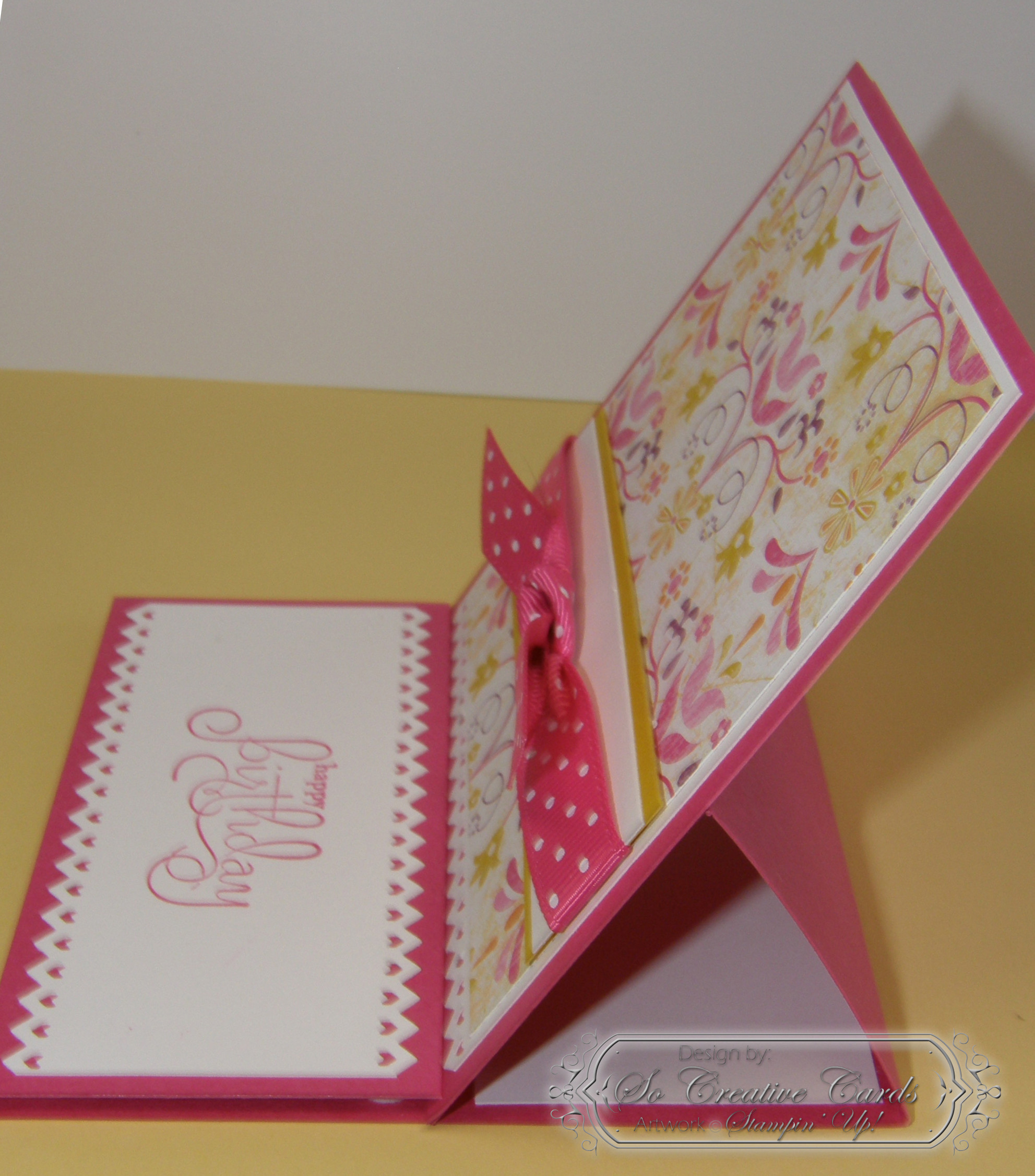 Creative Birthday Cards
 Stampin Up So Creative Cards