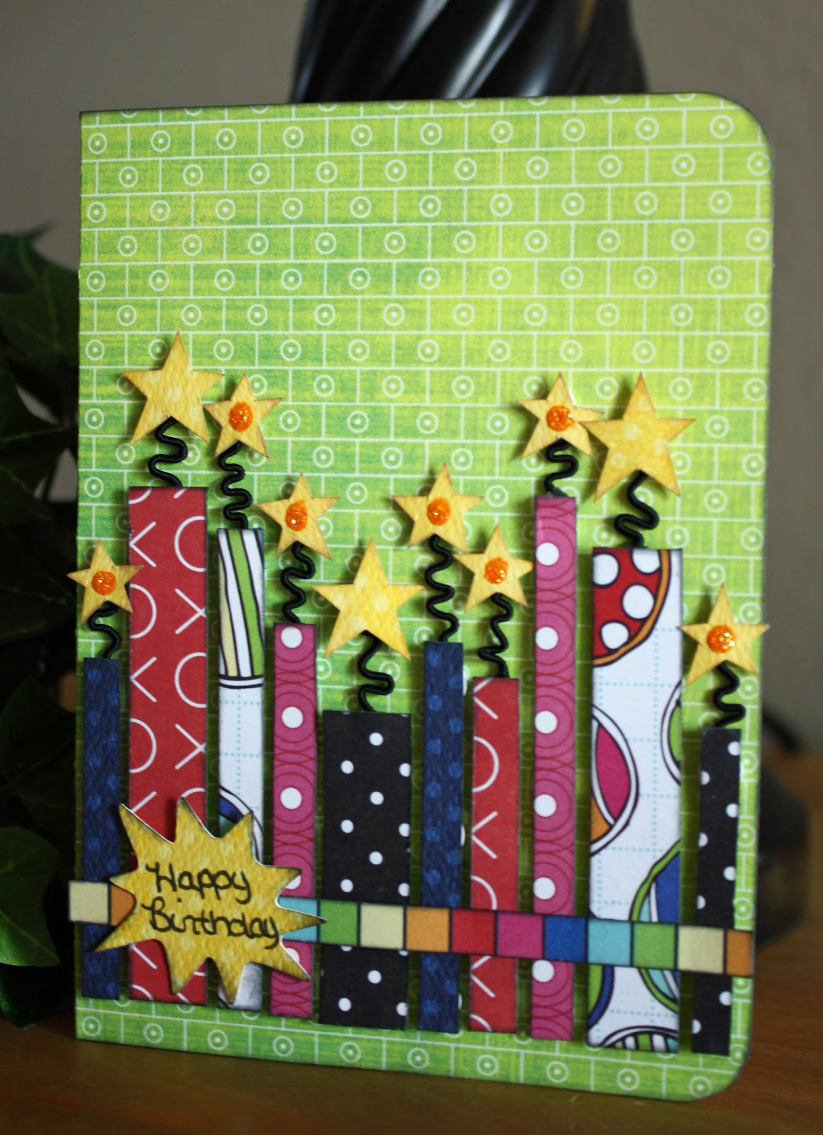Creative Birthday Cards
 ♥Christina s Creative Keepsakes♥ Happy Birthday Card