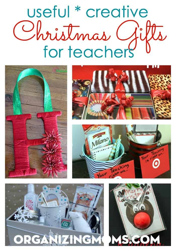 Creative Christmas Gift Ideas
 Useful Creative Christmas Gifts for Teachers Organizing Moms