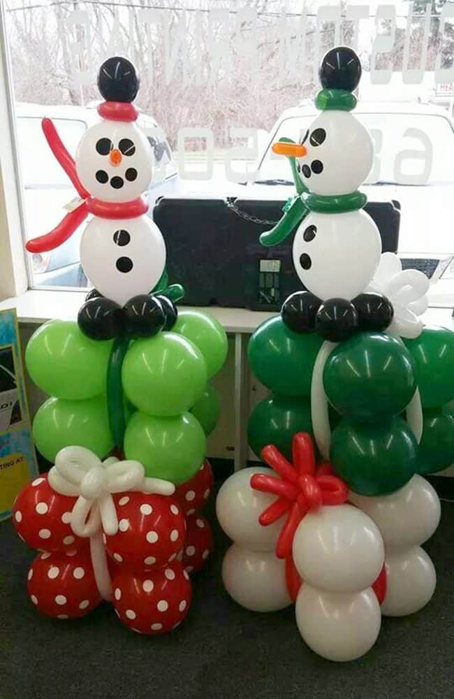 Creative Christmas Party Ideas
 Christmas Balloon Art