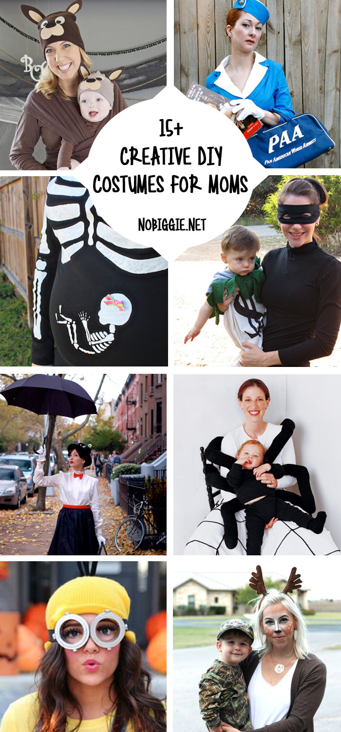 Creative DIY Costume
 Creative Halloween costumes for moms