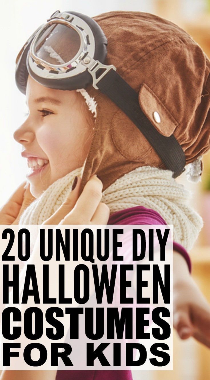 Creative DIY Costume
 20 Cheap & Easy DIY Halloween Costumes For Kids