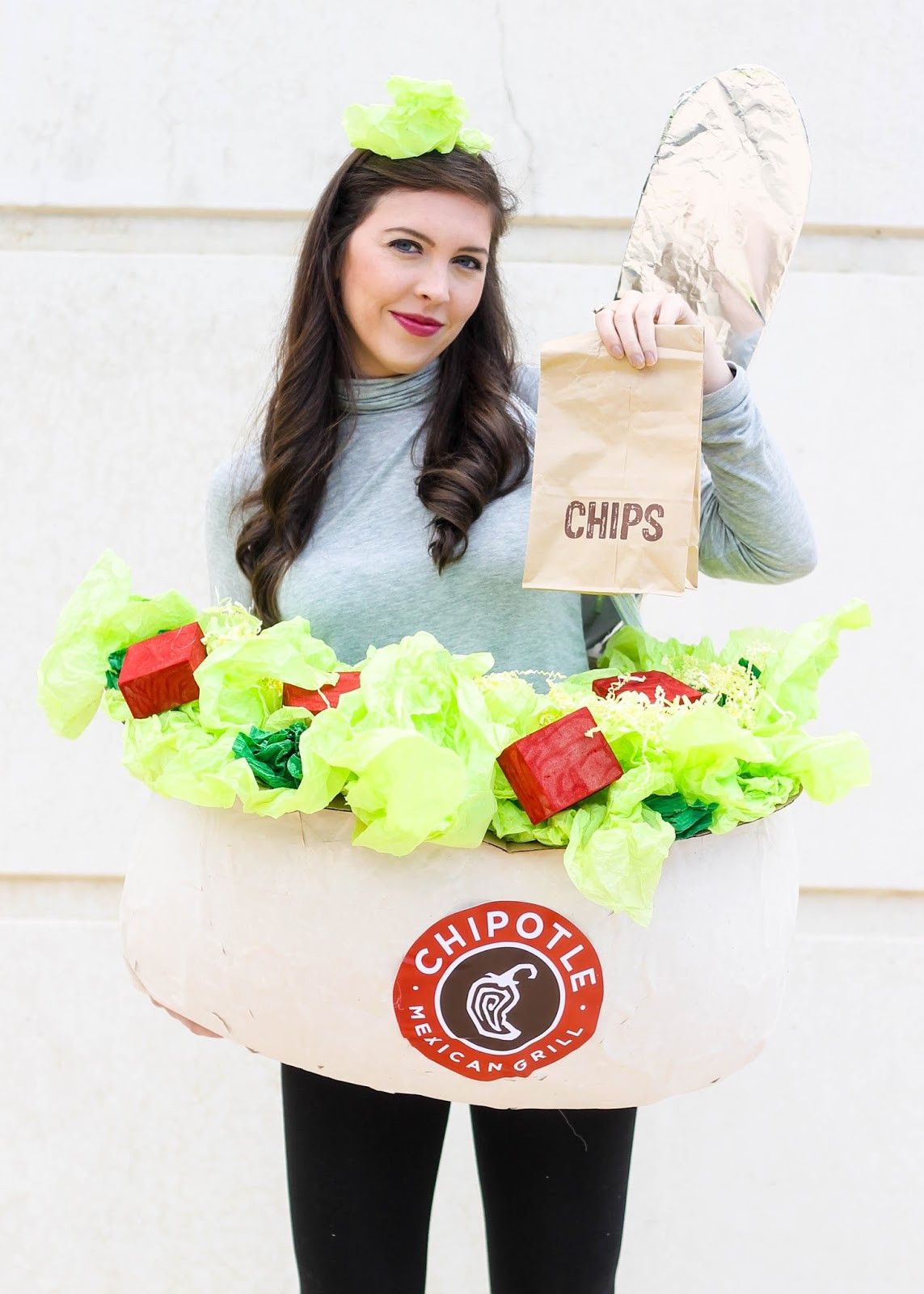 Creative DIY Costume
 Halloween Chipotle Costume DIY Pretty in the Pines