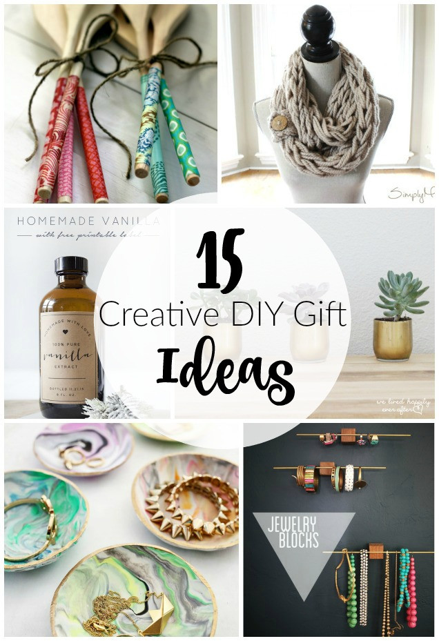 Creative DIY Gifts
 15 Creative DIY Gift Ideas