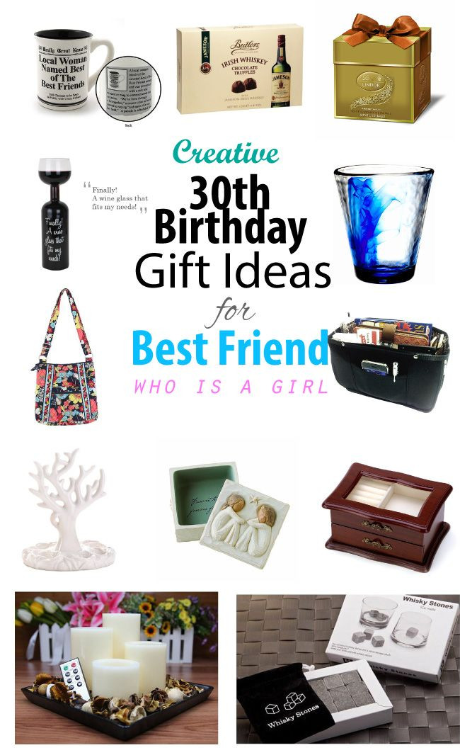 Creative Gift Ideas For Best Friend
 Creative 30th Birthday Gift Ideas for Female Best Friend