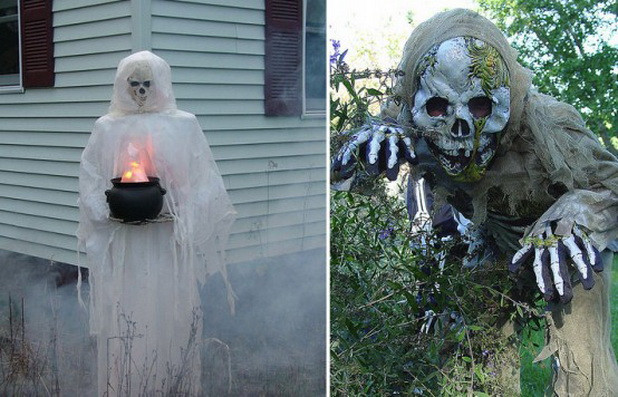 Creepy Outdoor Halloween Decorations
 Spooky Ideas for Outdoor Halloween Decoration
