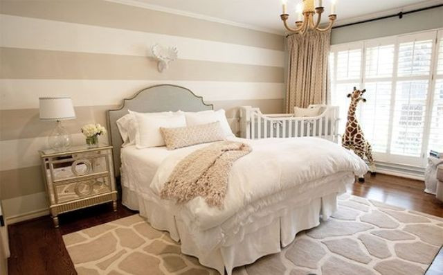 Crib In Master Bedroom
 26 Ideas To Make A Nursery Work In A Master Bedroom DigsDigs