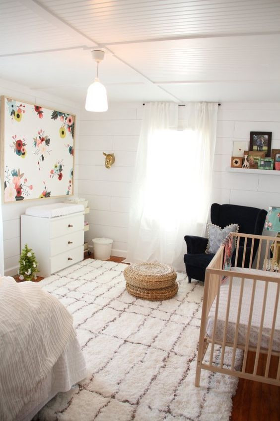 Crib In Master Bedroom
 26 Ideas To Make A Nursery Work In A Master Bedroom DigsDigs