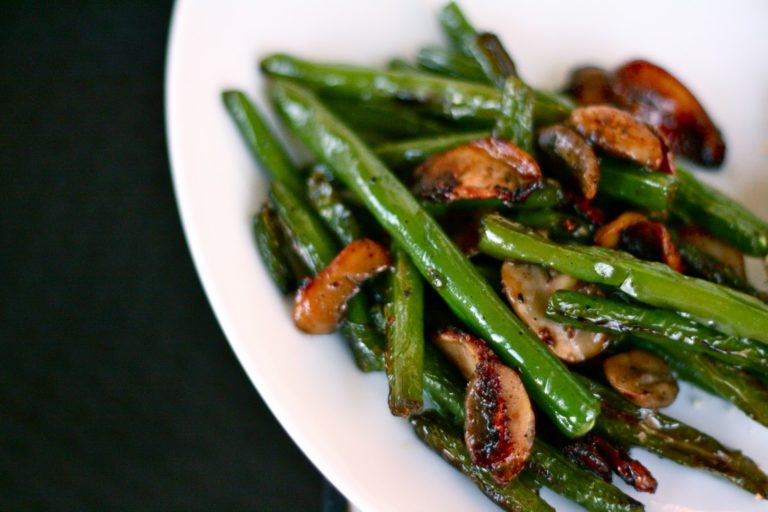 Crimini Mushrooms Recipe
 Sautéed Green Beans with Crimini Mushrooms