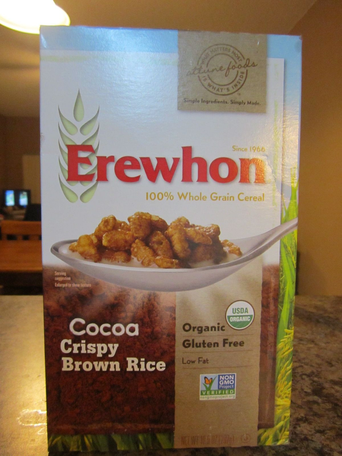Crispy Brown Rice Cereal
 Our Hope Is In The Lord Erewhon Cocoa Crispy Brown Rice