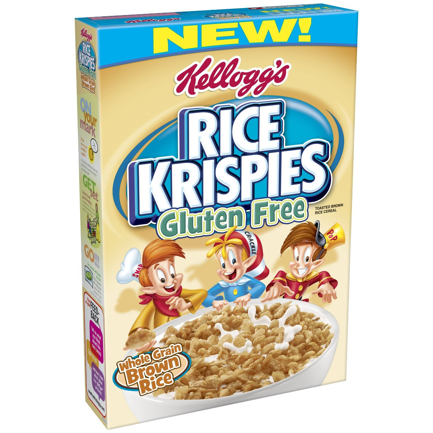 Crispy Brown Rice Cereal
 Gluten Free Rice Krispies Cereal – A Favorite Low FODMAP