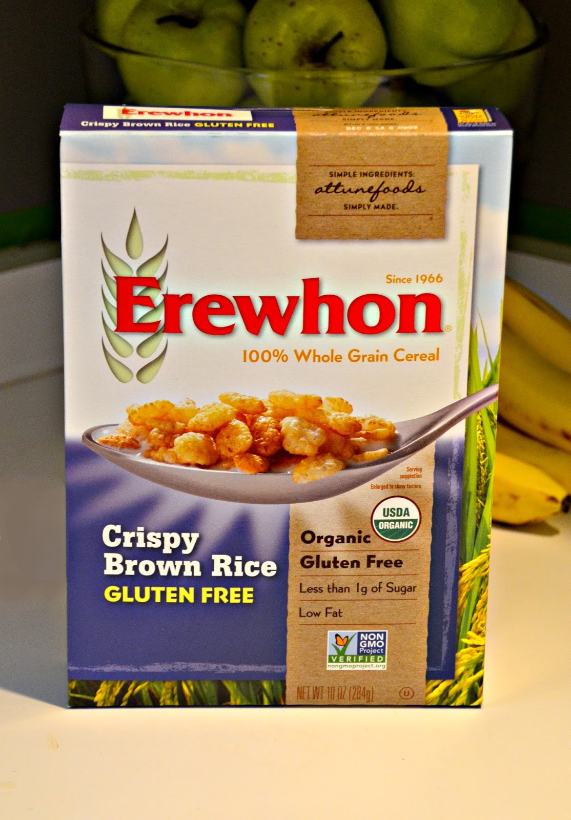 Crispy Brown Rice Cereal
 Processed Free and Me