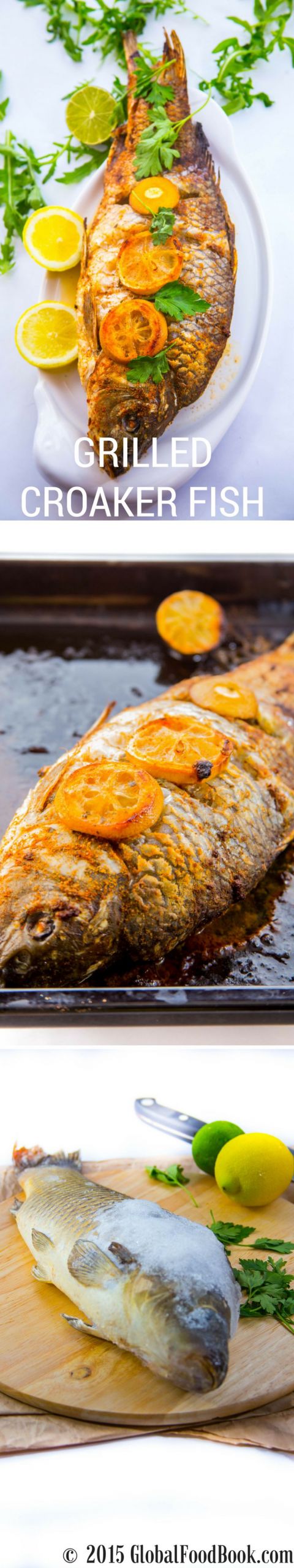 Croaker Fish Recipes
 Spicy grilled croaker fish Recipe