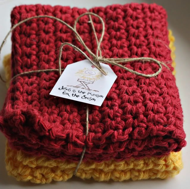 Crochet Gifts For Kids
 DIY Crochet washcloths for shoebox ts