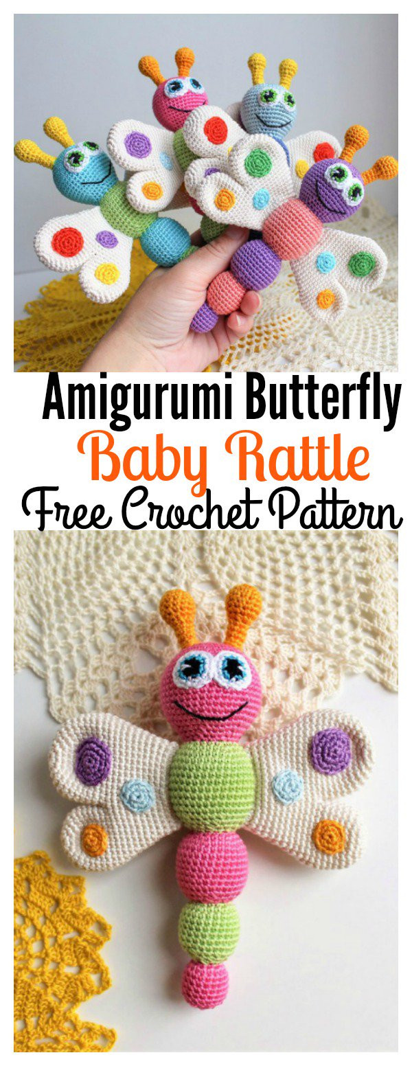 Crochet Gifts For Kids
 Butterflies For Children Crochet Pattern Free