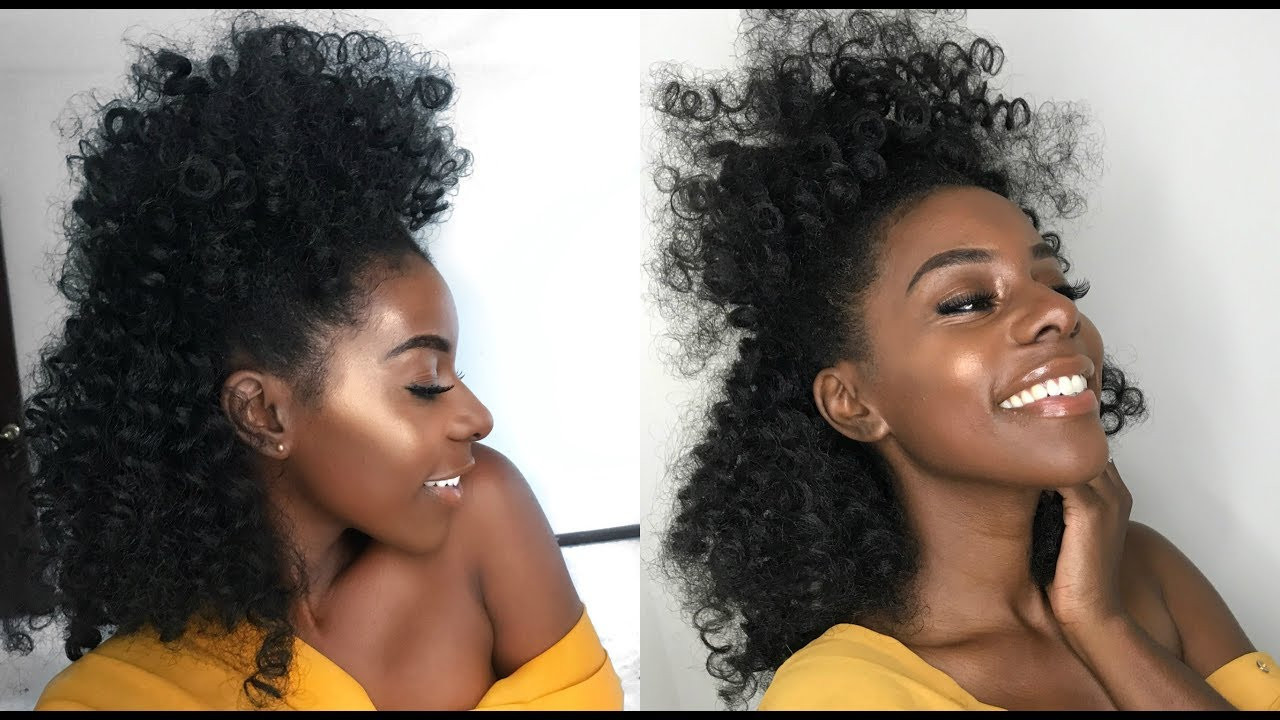 Crochet Hairstyles Youtube
 DIY BRAIDLESS CROCHET HAIRSTYLE