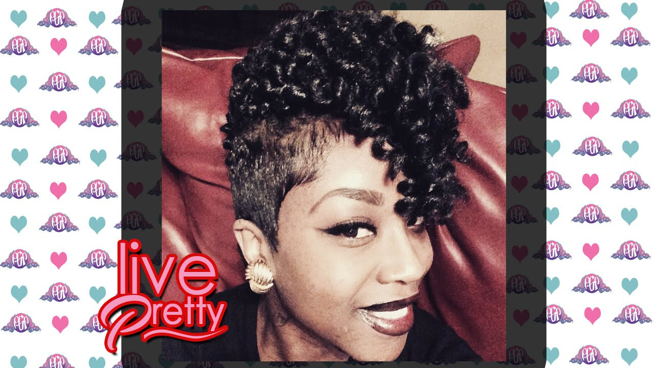 Crochet Hairstyles Youtube
 Curly Crochet Braids on Short Hair Pre Curled