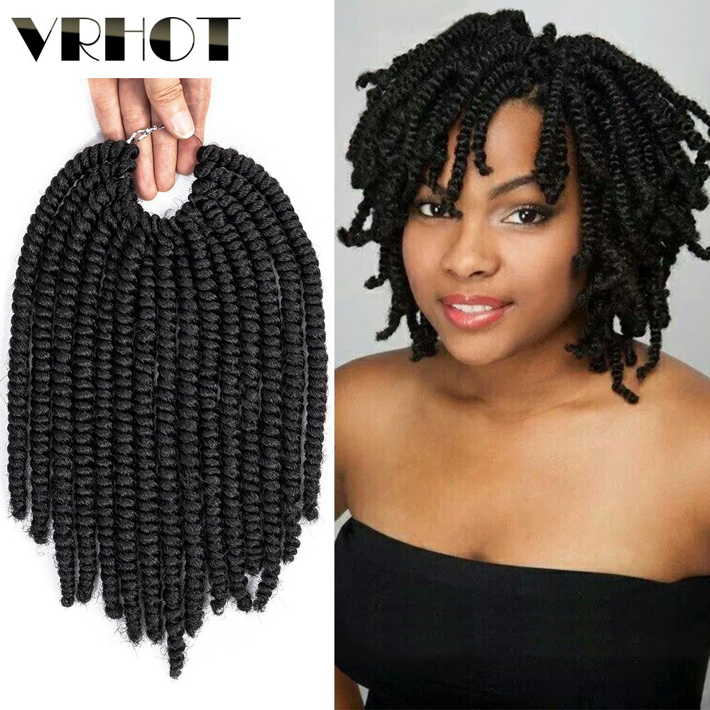 Crochet Kinky Twist Hairstyles
 Amazon VRHOT 8 inch 6Packs Afro Kinky Twist Crochet