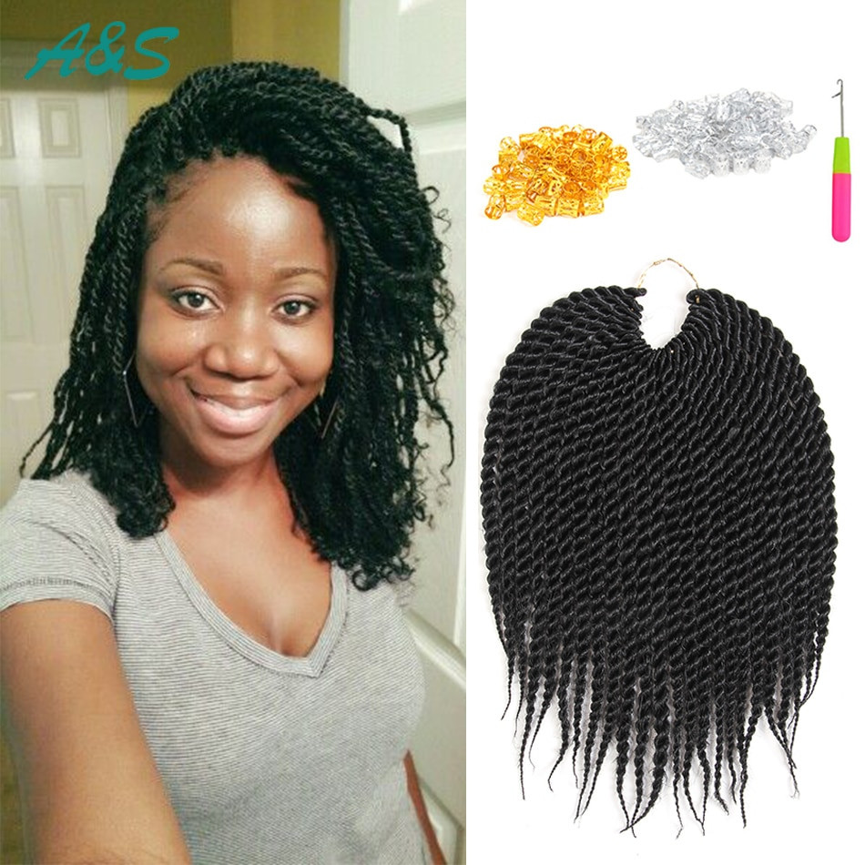 Crochet Kinky Twist Hairstyles
 10" each pack crochet hair extensions Senegalese twist