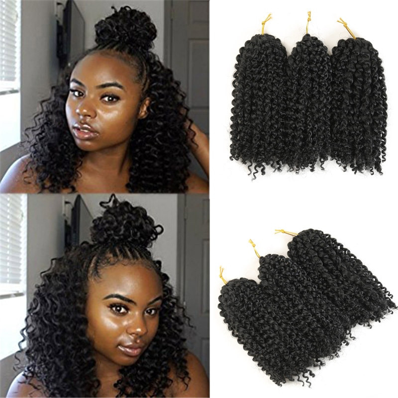 Crochet Kinky Twist Hairstyles
 Crochet Braids kinky Twist Hair 8 inches Curly Crochet