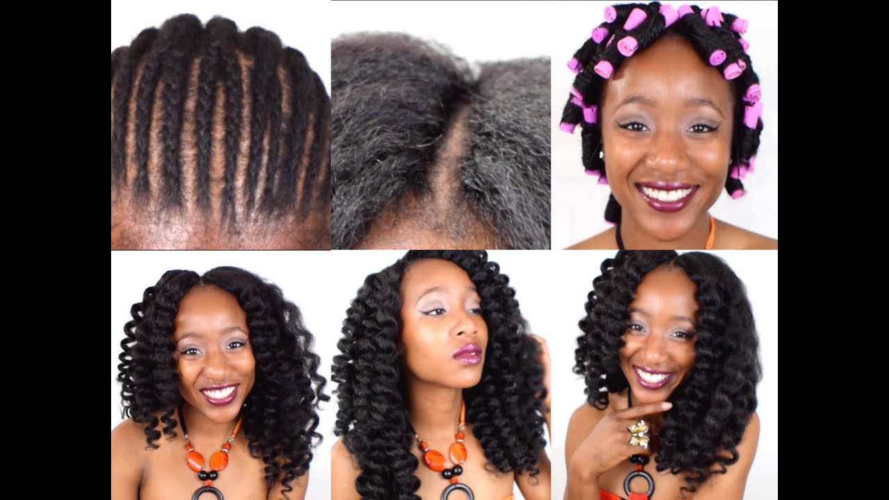 Crochet Twist Hairstyle Tutorial
 Knotless Marley Hair Crochet Braids Tutorial