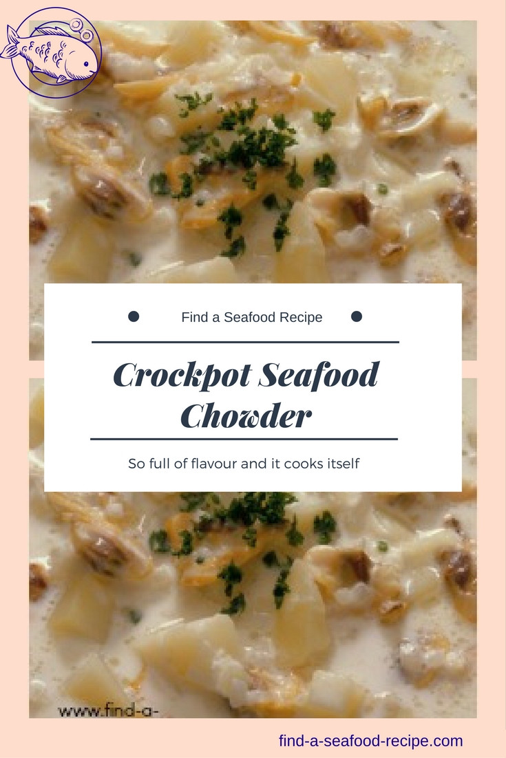 Crock Pot Seafood Chowder
 Crockpot Seafood Chowder Recipe