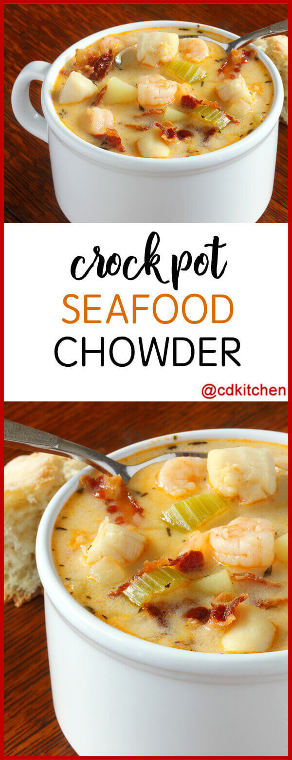 Crock Pot Seafood Chowder
 Crock Pot Seafood Chowder Recipe