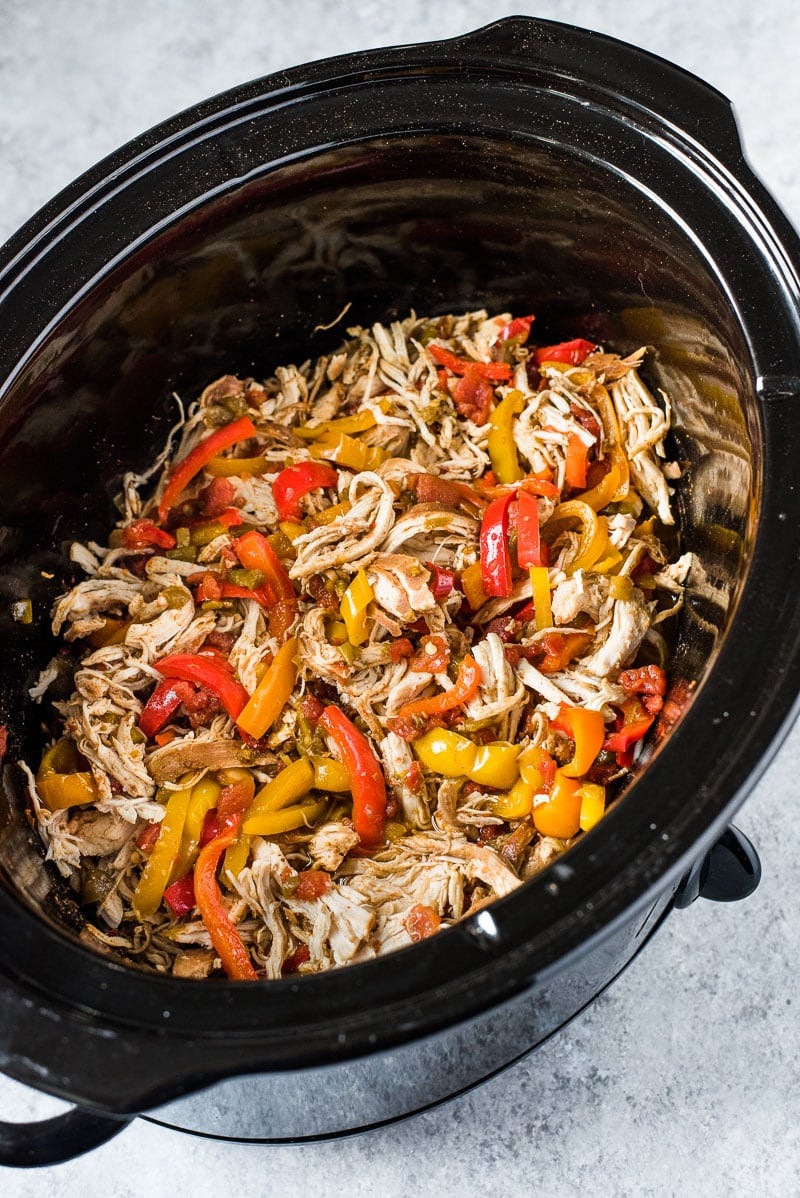 Crockpot Chicken Fajitas
 Easy Crockpot Chicken Fajitas Isabel Eats