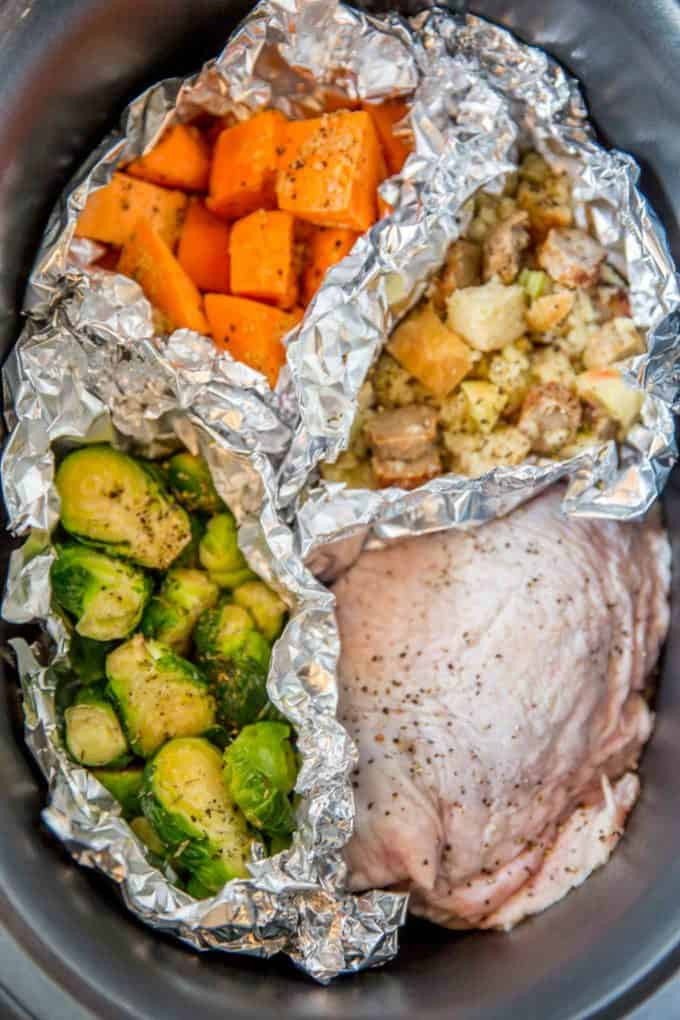 Crockpot Dinners For Two
 Slow Cooker Thanksgiving Dinner for 2 Dinner then