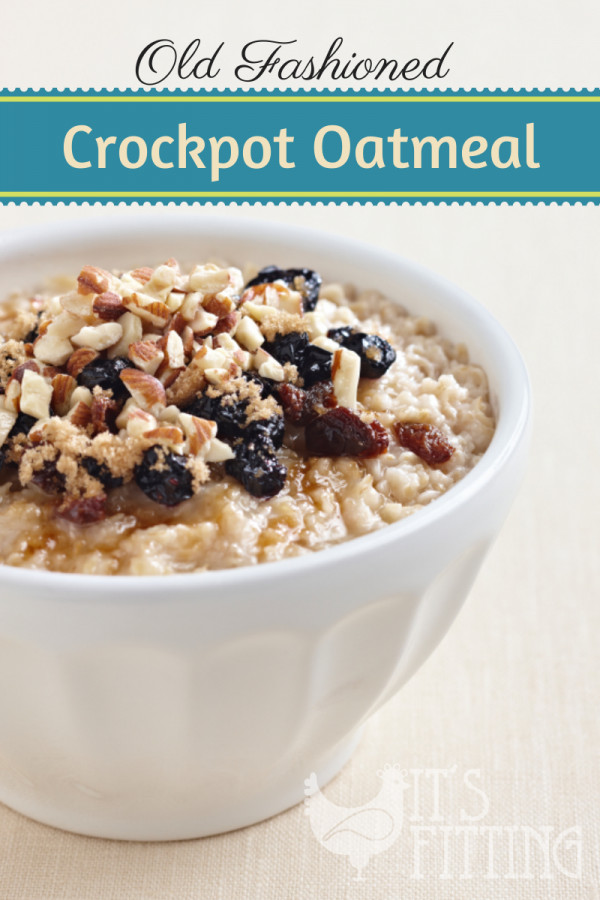 Crockpot Oatmeal With Quick Oats
 Good Enough to Eat Crockpot Oatmeal