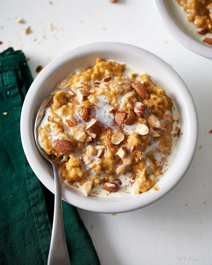 Crockpot Oatmeal With Quick Oats
 Recipe Slow Cooker Creamy Pumpkin Spice Oatmeal