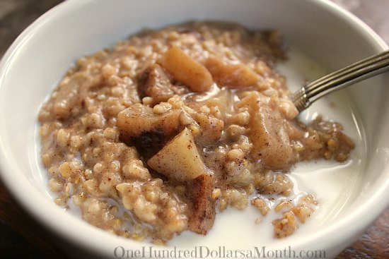 Crockpot Oatmeal With Quick Oats
 Slow Cooker Steel Cut Oatmeal with Apples and Brown Sugar