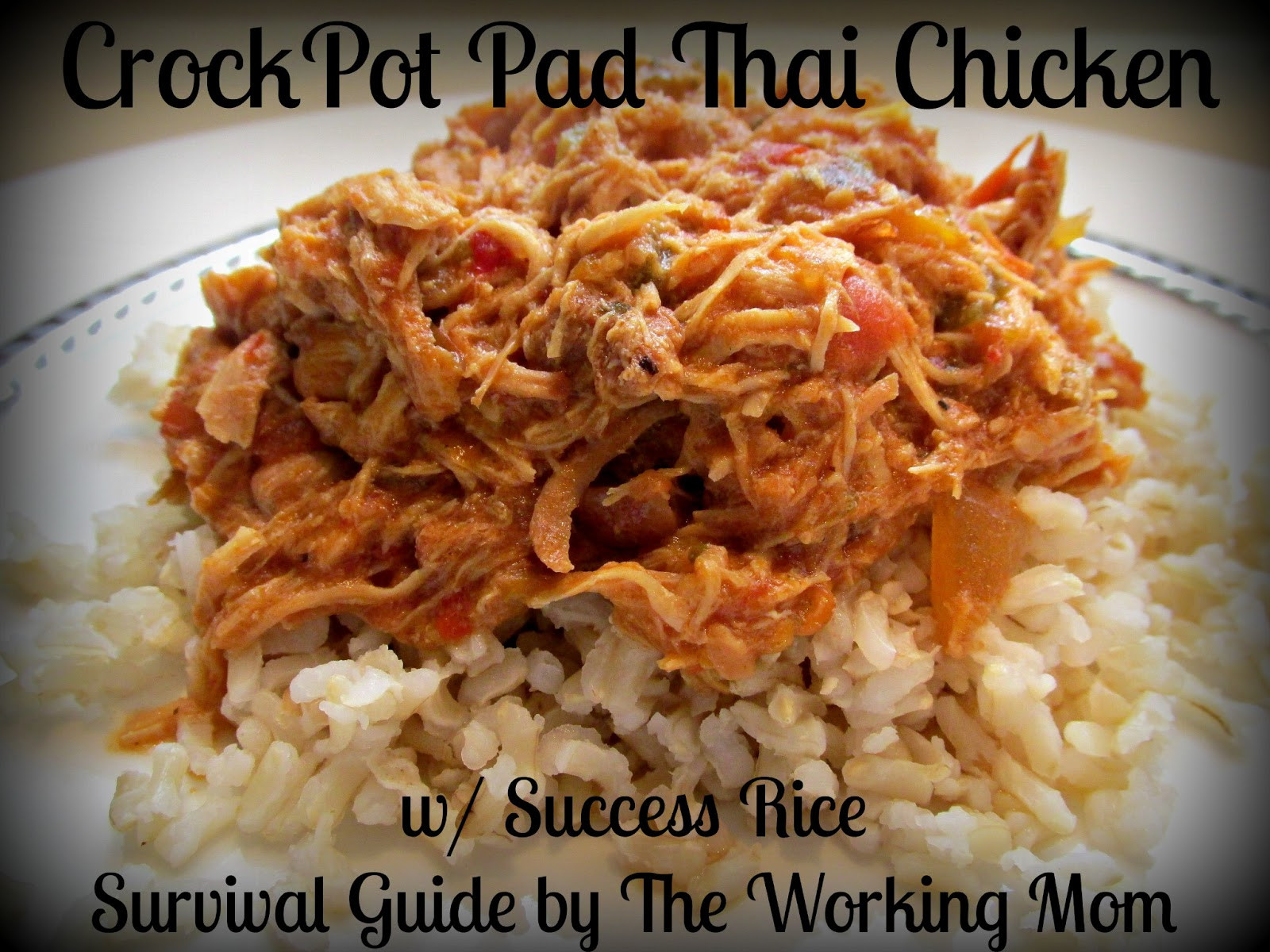 Crockpot Pad Thai
 Crockpot Thai Chicken Recipe with Success Rice Cooking