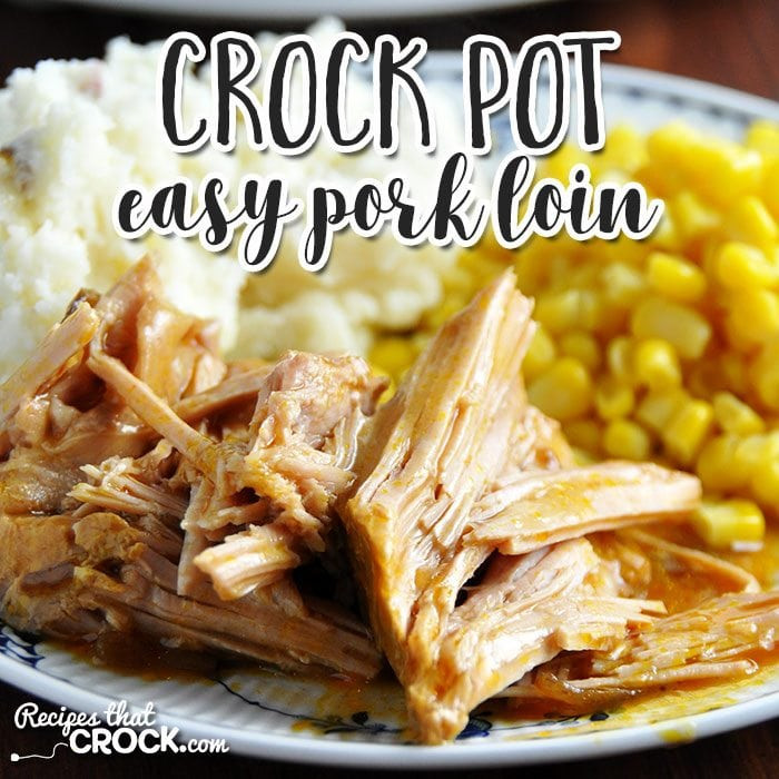 Crockpot Recipe Pork Loin
 Easy Crock Pot Pork Loin Recipes That Crock