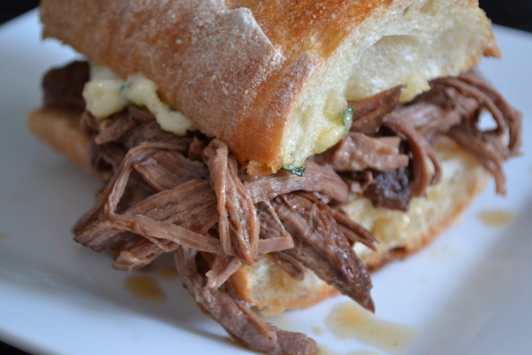 Crockpot Roast Beef Sandwiches Recipe
 Pot Roast Sandwich Recipe — Dishmaps