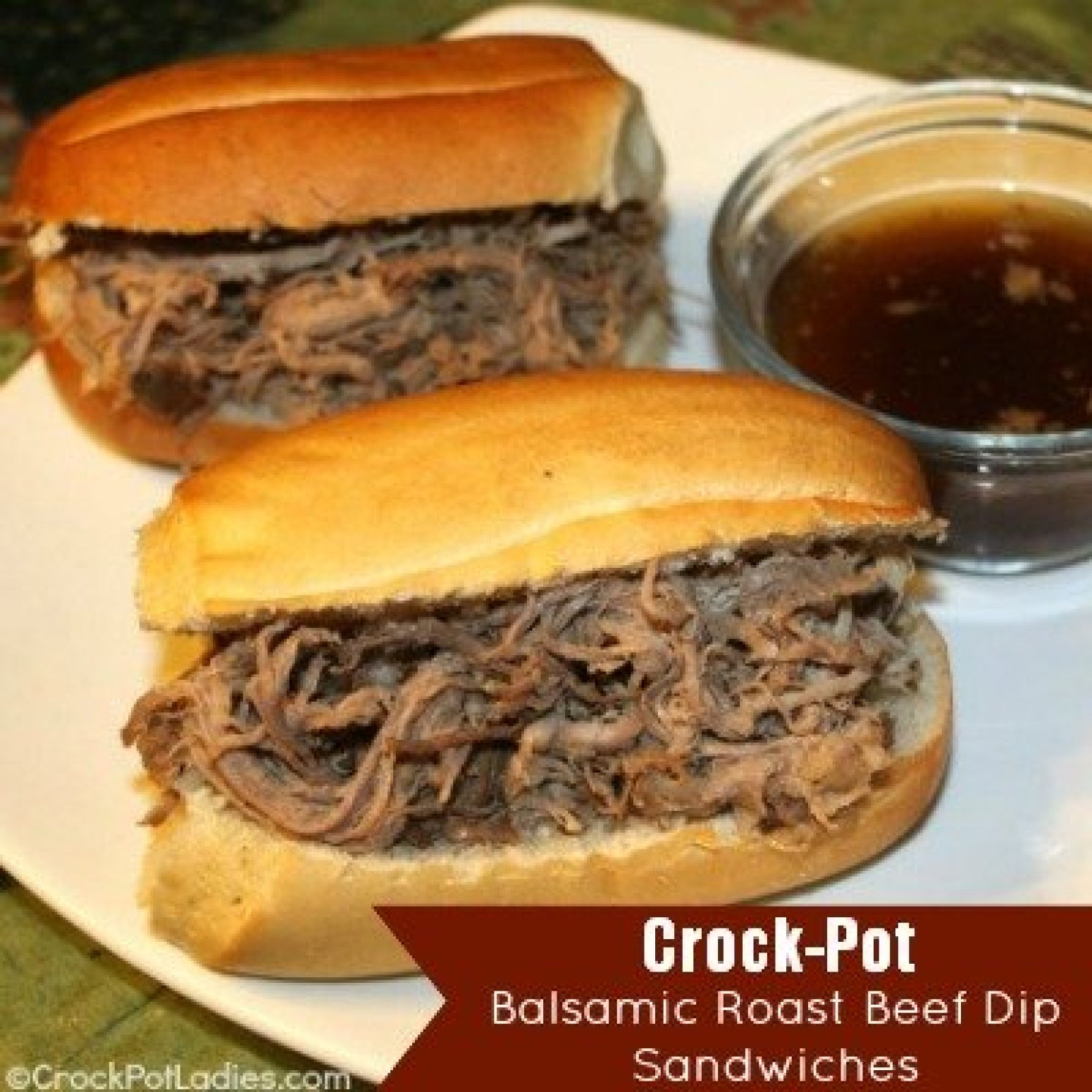 Crockpot Roast Beef Sandwiches Recipe
 Crock Pot Balsamic Roast Beef Dip Sandwiches Recipe