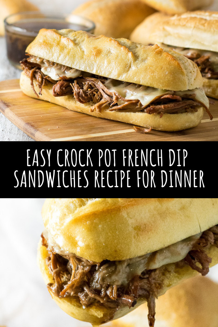 Crockpot Roast Beef Sandwiches Recipe
 EASY CROCK POT FRENCH DIP SANDWICHES RECIPE FOR DINNER