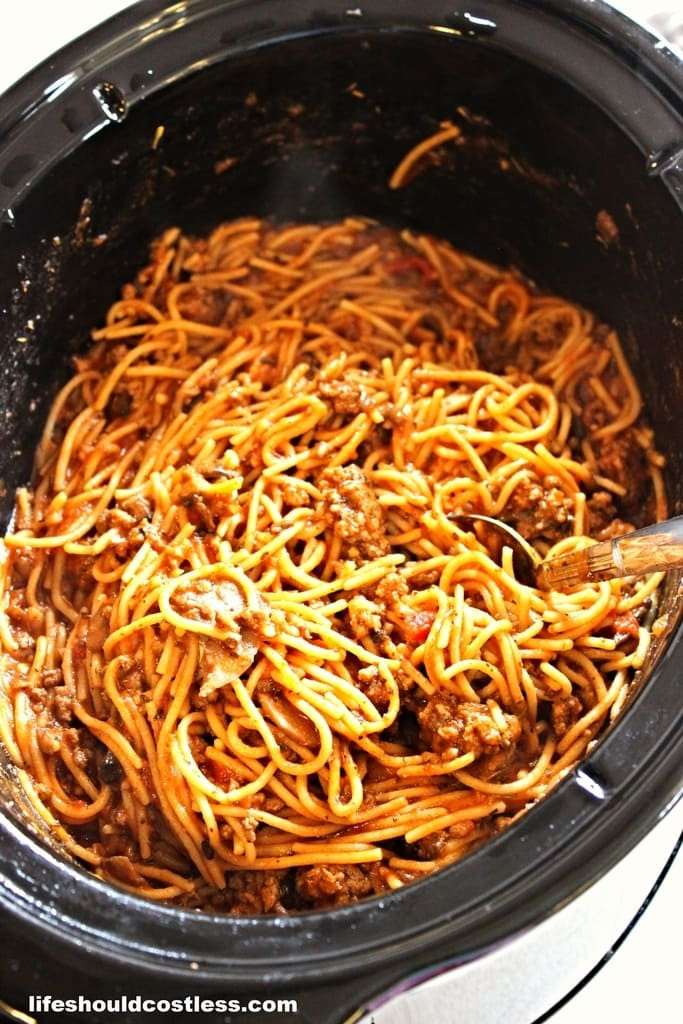 Crockpot Spaghetti Sauce
 CrockPot Spaghetti Life Should Cost Less