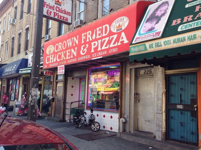 Crown Fried Chicken &amp; Pizza
 Crown Fried Chicken & Pizza Brooklyn New York City