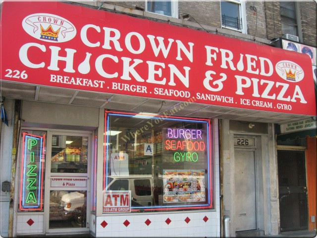 Crown Fried Chicken &amp; Pizza
 Crown Fried Chicken Chicken Pizzeria Restaurant in Crown