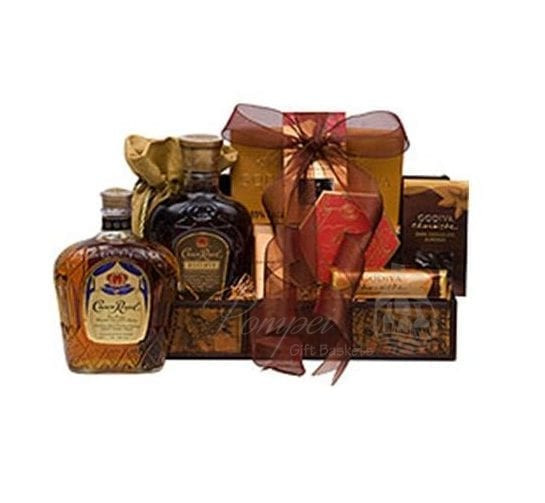 Crown Royal Gift Basket Ideas
 Royal Treats Whiskey Gift Basket by Pompei Baskets