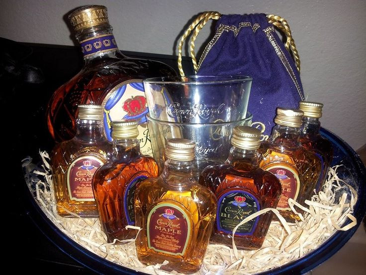 Crown Royal Gift Basket Ideas
 Crown royal man basket Why Cause he deserves it