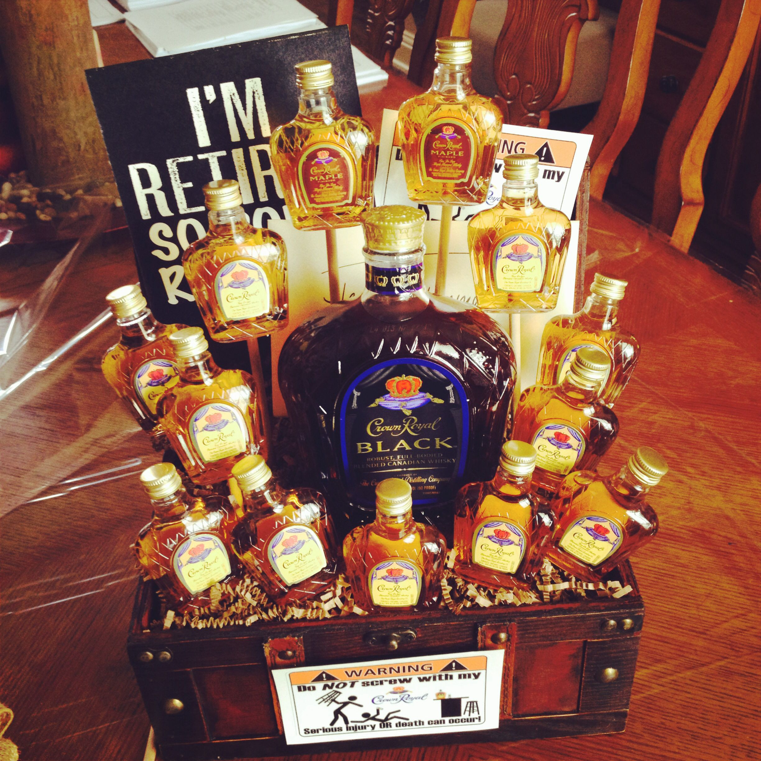 Crown Royal Gift Basket Ideas
 Crown Royal t basket