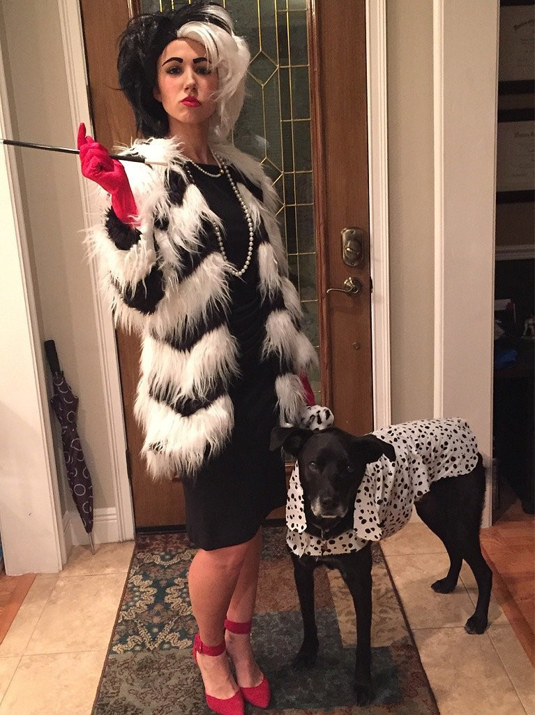 Cruella Deville Costume DIY
 List of Top 25 Adorable Disney Halloween Costumes for