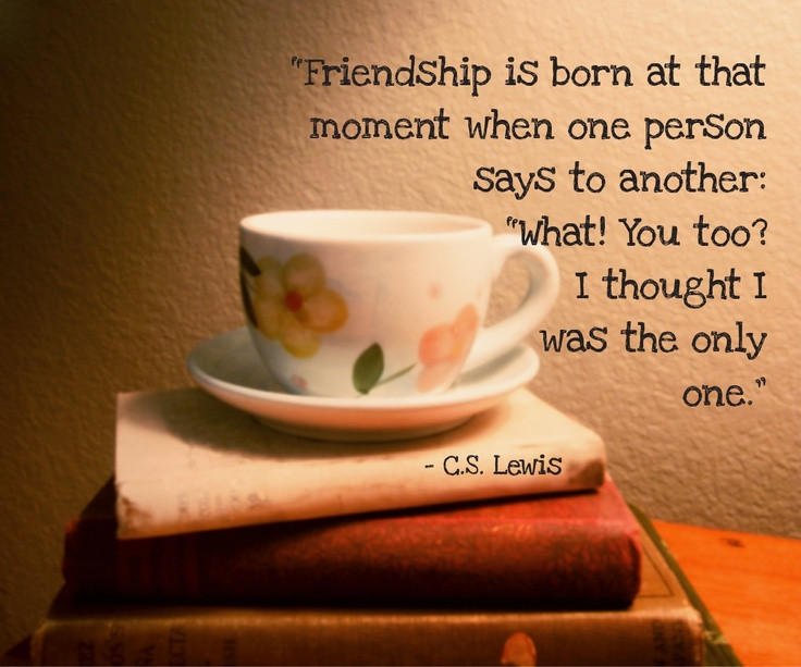 Cs Lewis Quotes On Friendship
 17 Best images about C S Lewis quotes on Pinterest