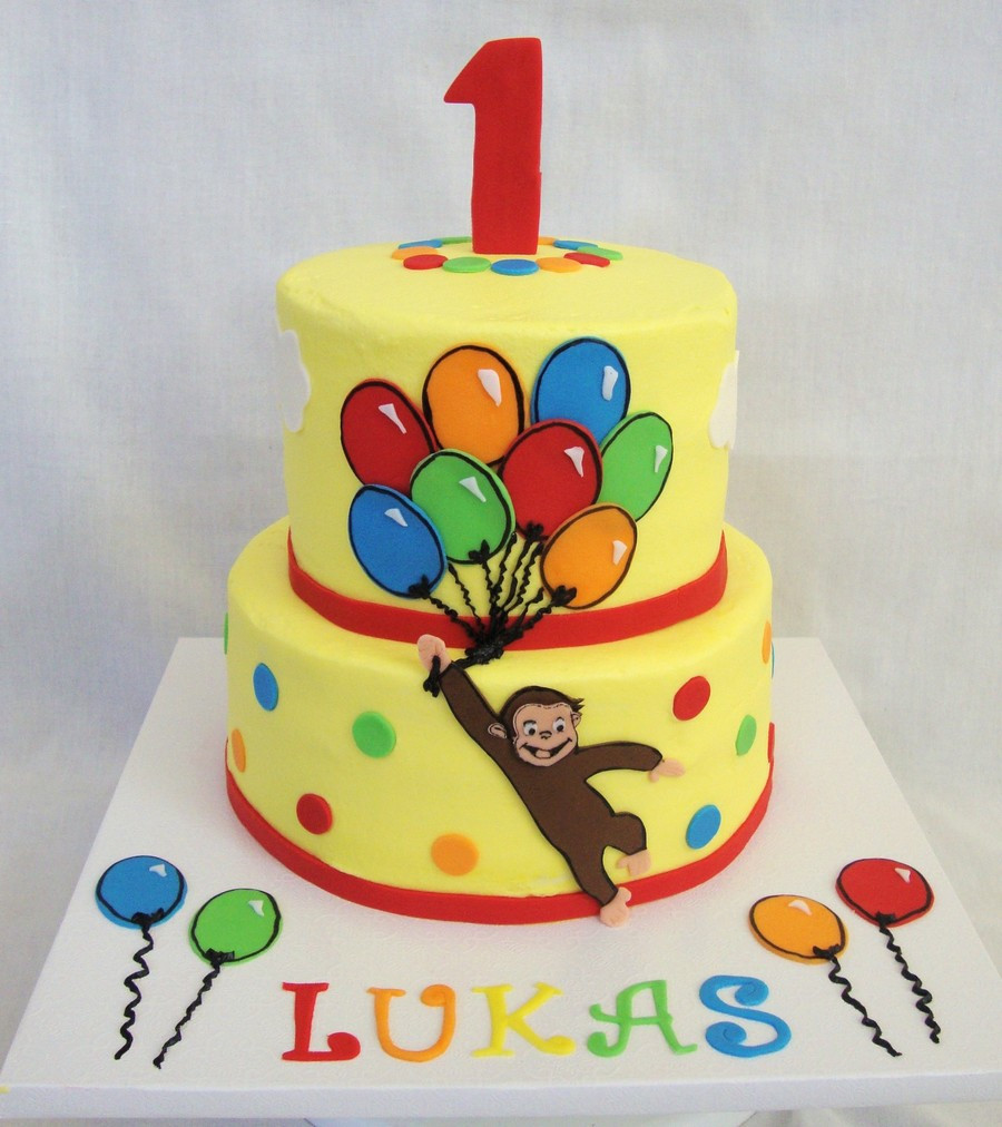 Curious George Birthday Cake
 Curious George Cake CakeCentral